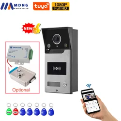 Interphone WIFI Tuya Smart Video Intercom Türklingel Außenkamera Drahtlose Türsprechanlage POE Intercom System für Home Apartment