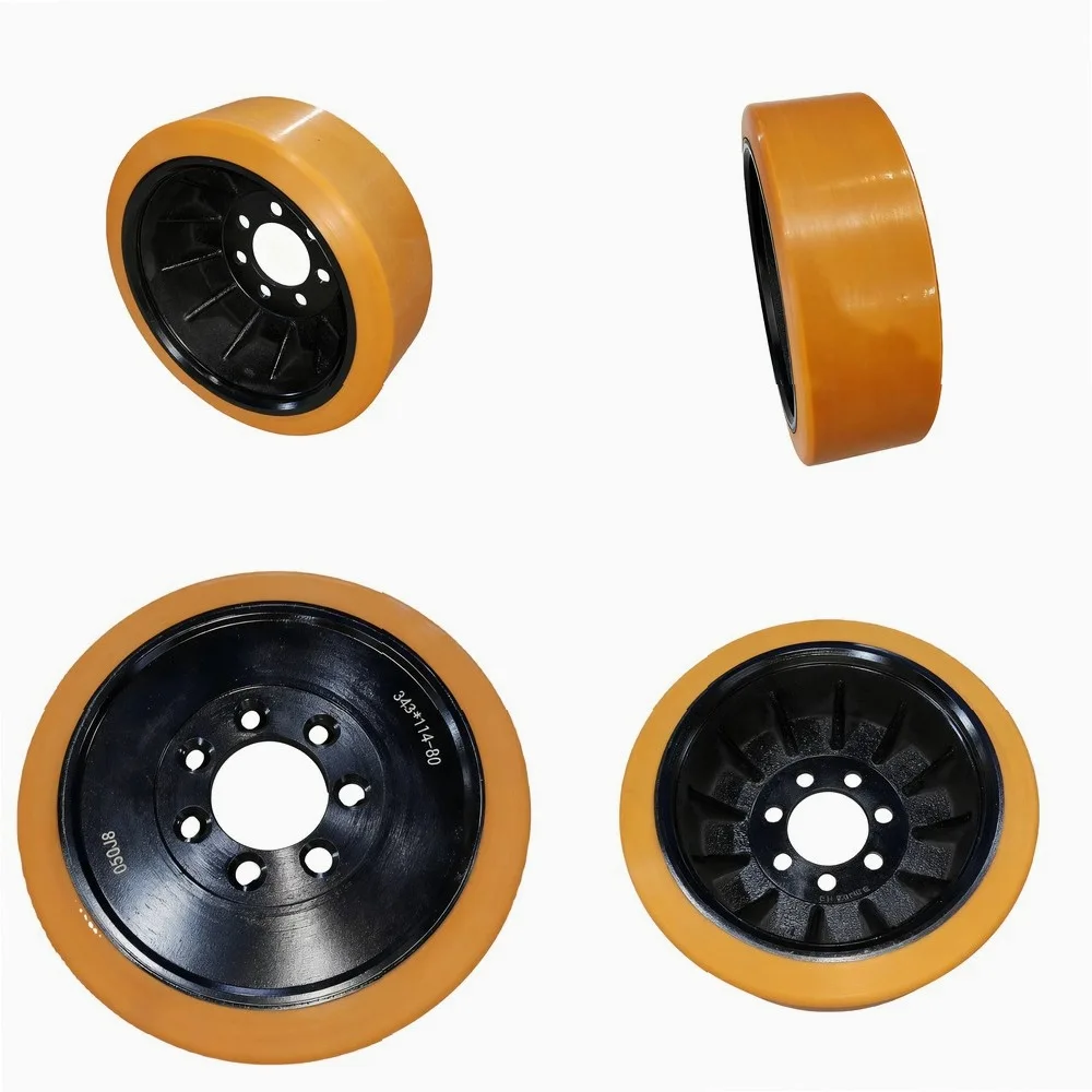 Jungheinrich Forklift Drive Wheel 50030509 Polyurethane Tire 1000kg Load Capacity Durable Aftermarket