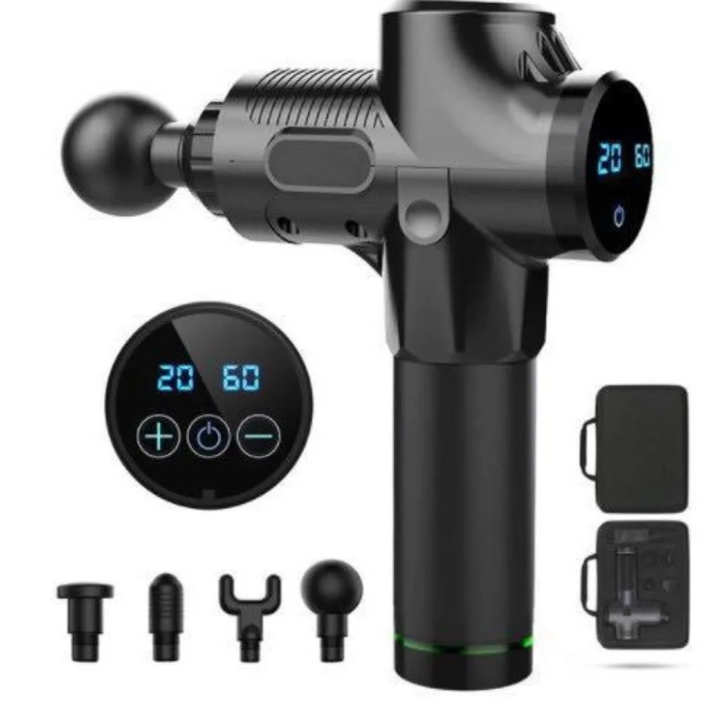 Portable Percussion Fascia Massager Gun Muscle Relax Equipment For Home Sports Training