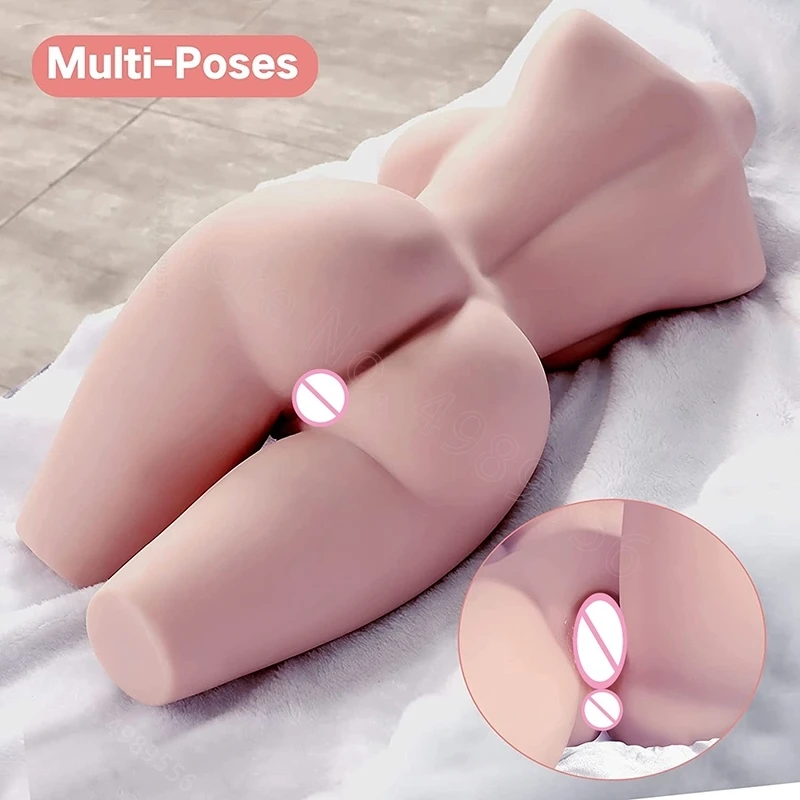 Torso Butter Ass Sex Toys pour hommes, vagin complet, gros seins, adulte, mâle, masturbateur, véritable poupée de poisson, modules intégrés, jouet anal, poupées sexy