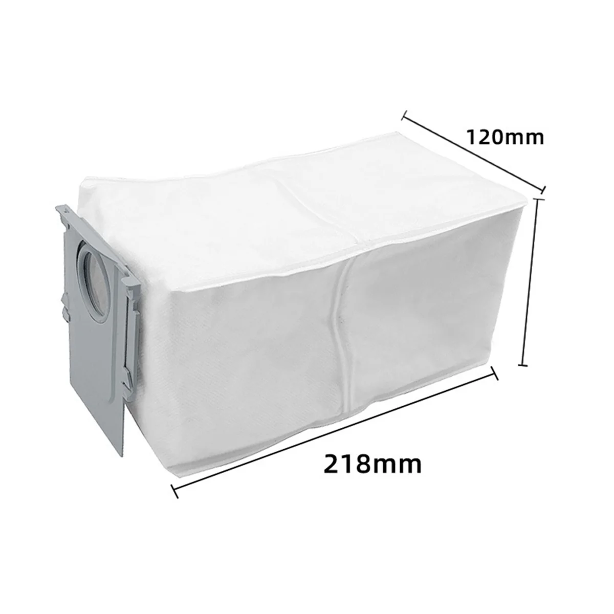 O novo saco de pó de 6 peças para robô aspirador de pó q maxv/p10 pro peças de reposição saco de lixo de poeira