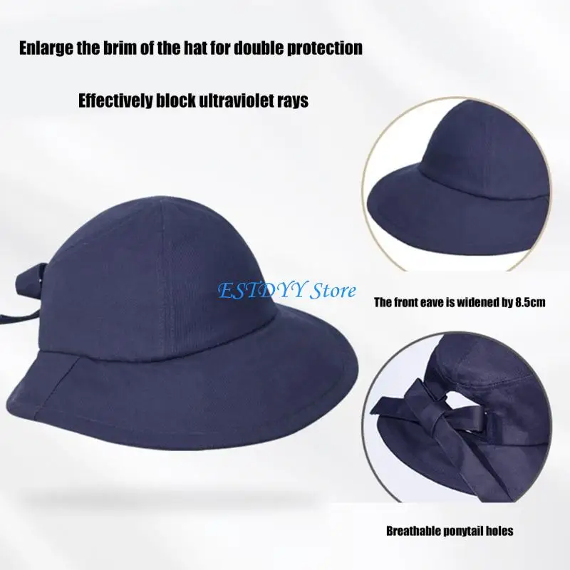 G6DE Woman Cycling Hat Stylish Bicycles Helmets with Wide Brim Sun Hat for Cycling