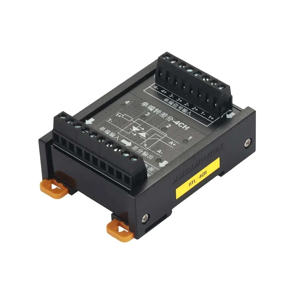Signal Converter Module Differential to Collector TTL Single-Ended  NPN PNP Servo Encoder 2 3 4 Channel 5V 24V