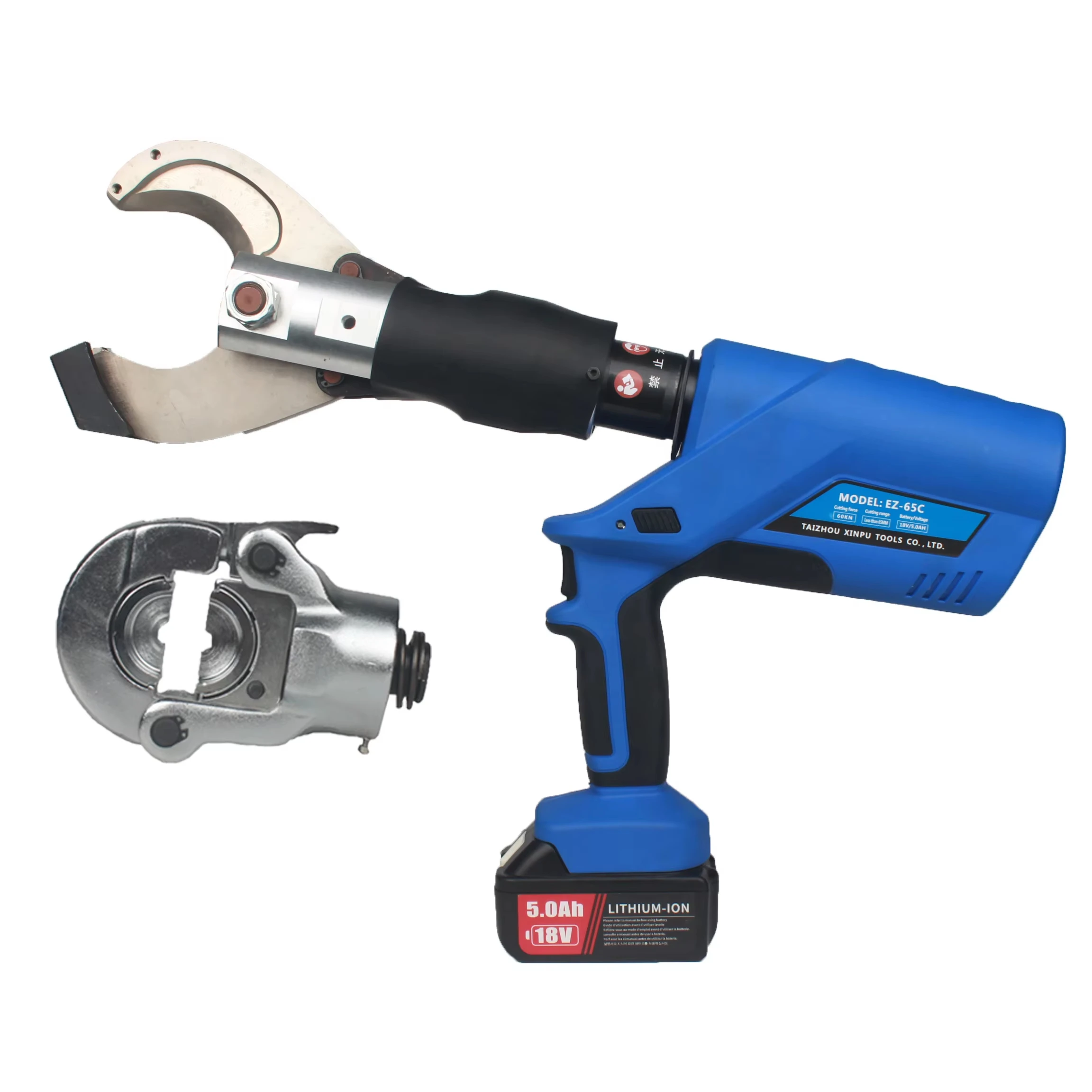 

EZ-300/65C Cutting Crimping 2 in 1 Battery Electric Powered Hydraulic Tool 65mm Cable Cutter