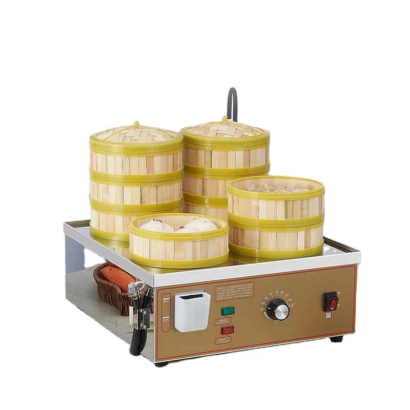 Home Rtaurant /4/ Hole With Inlet Outlet Chine Bread Momo Vegetle Bun Warmer Sming Smer