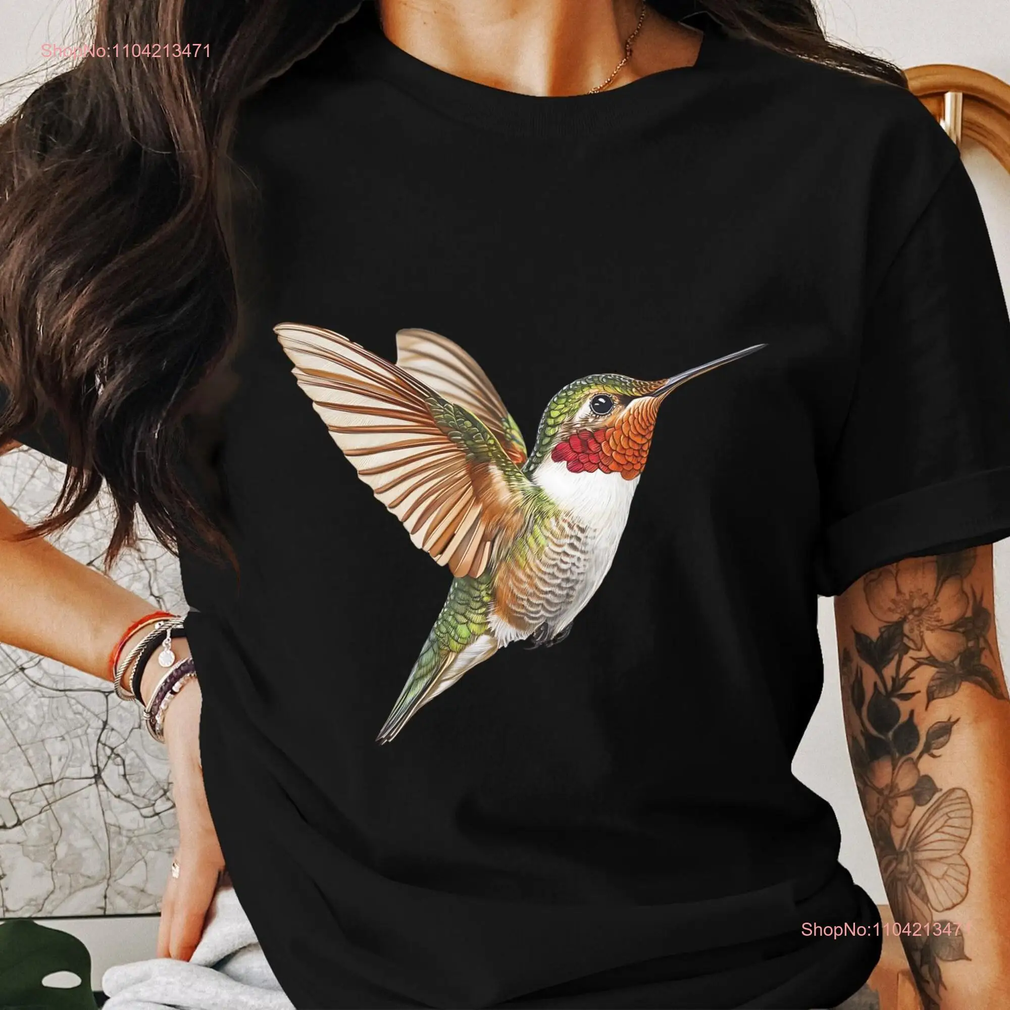 Bird feeder shirt Birdwatching Nature Lover Birdwatchers Lovers T Birdwatcher Hummingbird long or short sleeves