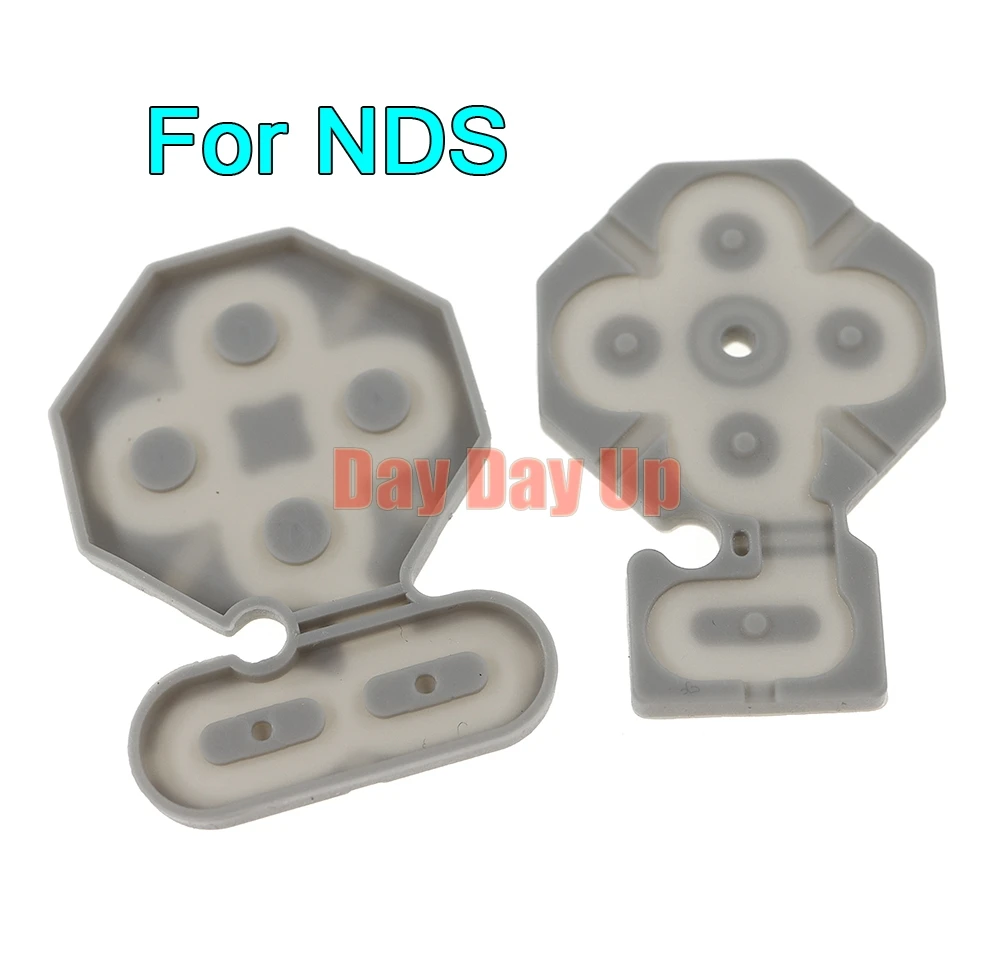 

150sets Conducting Rubber Silicone D-pad Pad L R Left Right Keypad For NDS for Nintendo DS Controller Button Pad