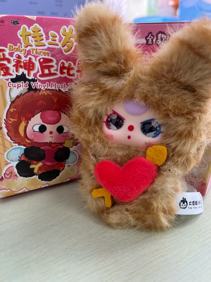 New Genuine Baby Three Cupid Series Surprise Blind Box 10cm Cute Mini Doll Bag Pendant Ornament Collect Mystery Gift