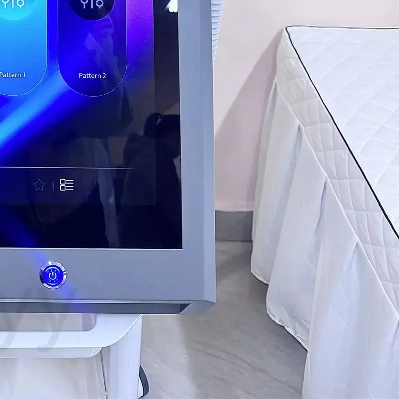 

Аппарат для коррекции фигуры MYOslim NEO: высокомощный HI-EMT стимулятор мышц 6500 Вт для похудения, скульптурирования тела и уменьшения жира