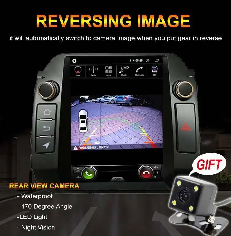 مشغل فيديو للوسائط المتعددة للسيارة 256 جيجابايت لكيا سبورتاج 2014 Carplay أندرويد 15 BT نظام تحديد المواقع 9.5 بوصة شاشة نافريدر Qled وحدة رأس 2din #3