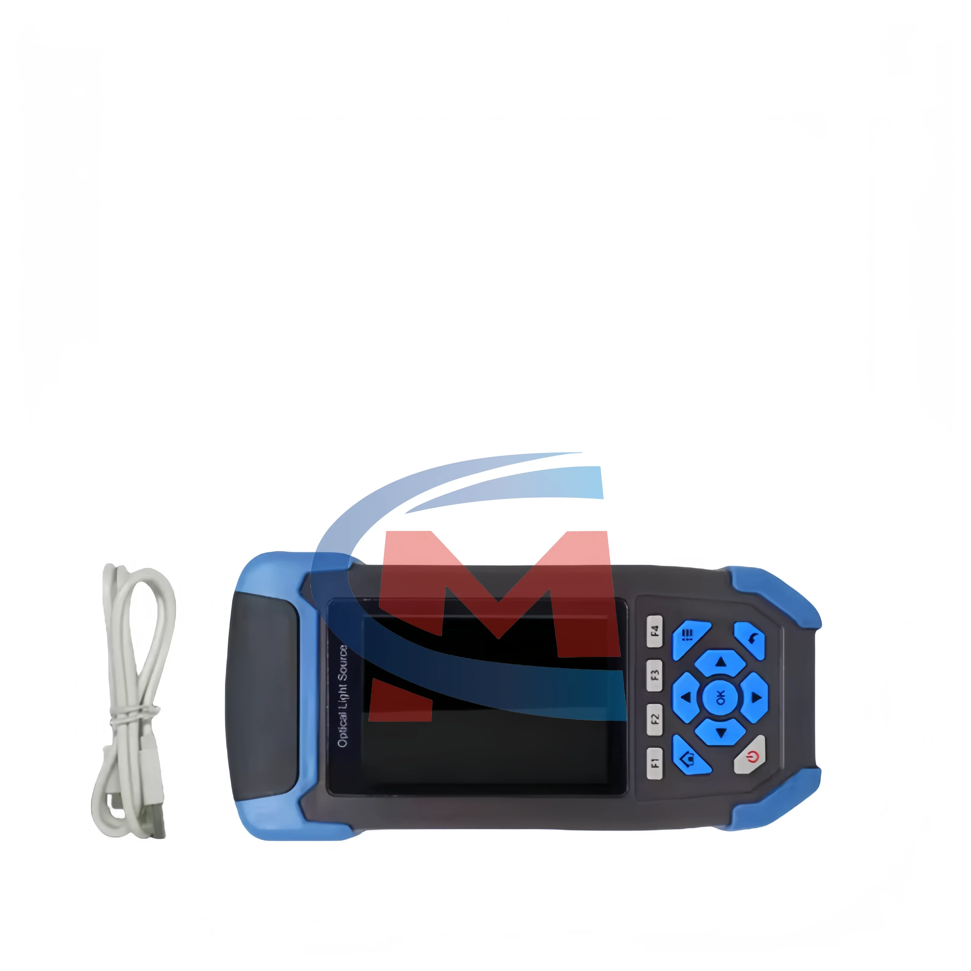 unique High Quality 3.5-Inch Color Display Handheld Fiber Optic Light Source Adjustable for Fiber Optic Network Engineering Main