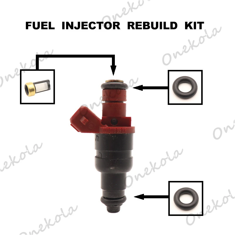 Fuel Injector repair kit Orings Filters for Mercedes-Benz 300SE C220 C230 C280 E32 3.2L A0000788523