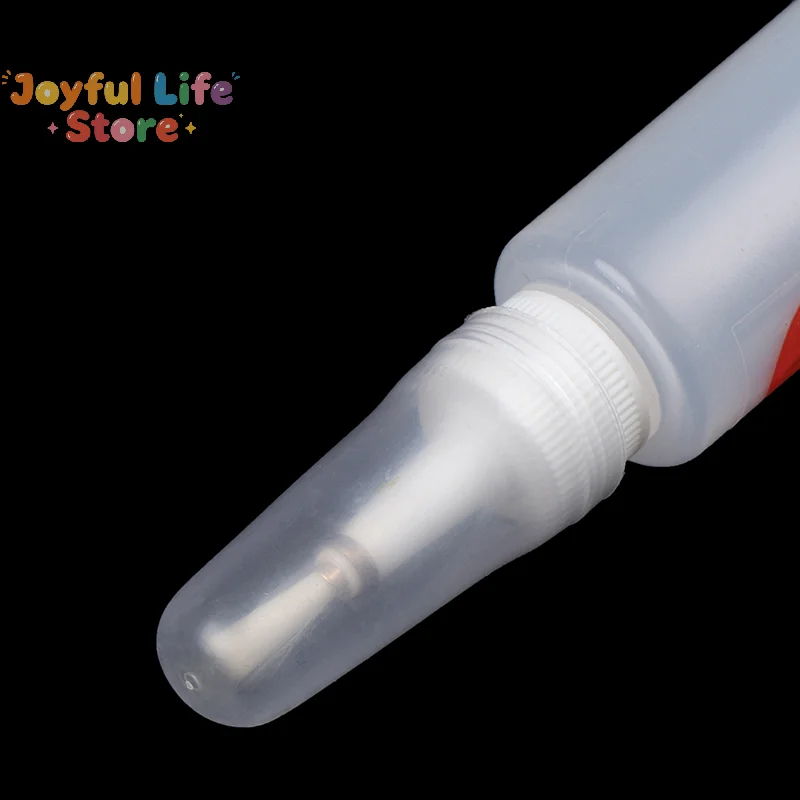 50ml Plastic Rosin Alcohol Flux Clear Dropper Paste Bottle Solder With Brush
