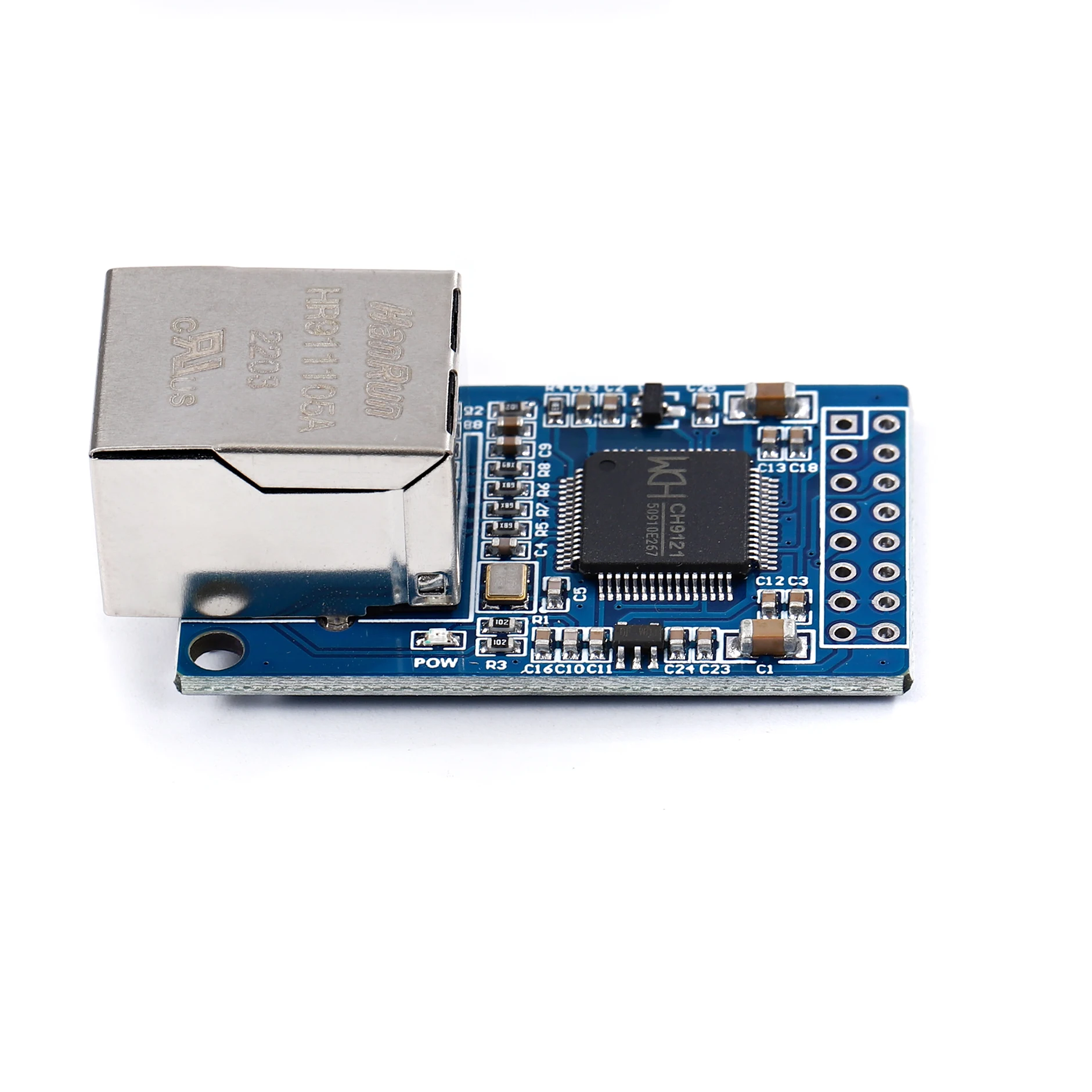 CH9121 UART Serial Port to Ethernet Network Module TCP/IP 51/STM32 3.3V 5V TTL Transmission Microcontroller Board