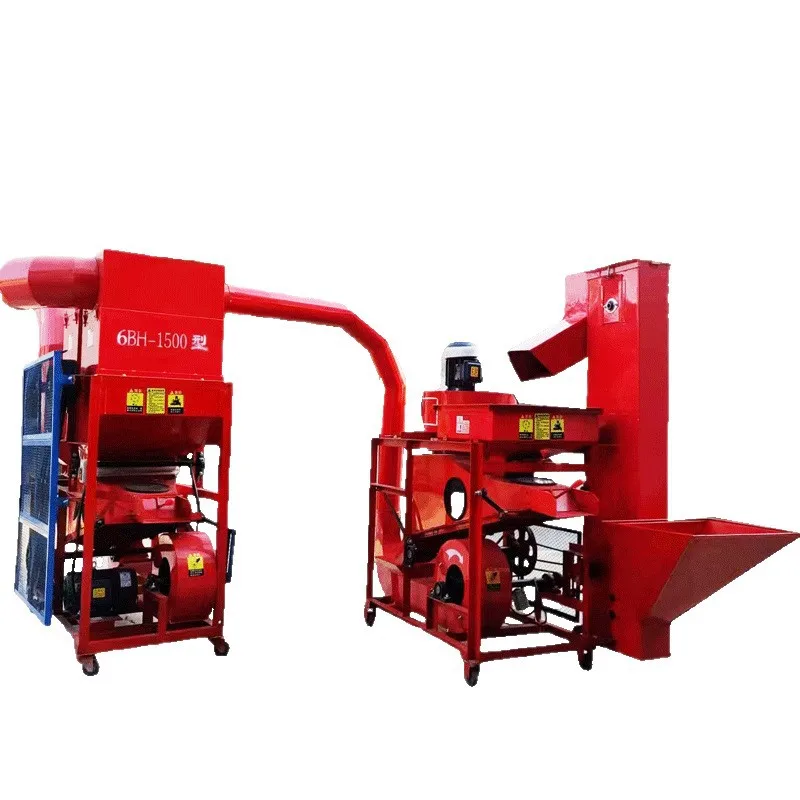 1500 type dust removal peanut shelling machine, stone removal and miscellaneous , long machine, oil mill peanut peeling