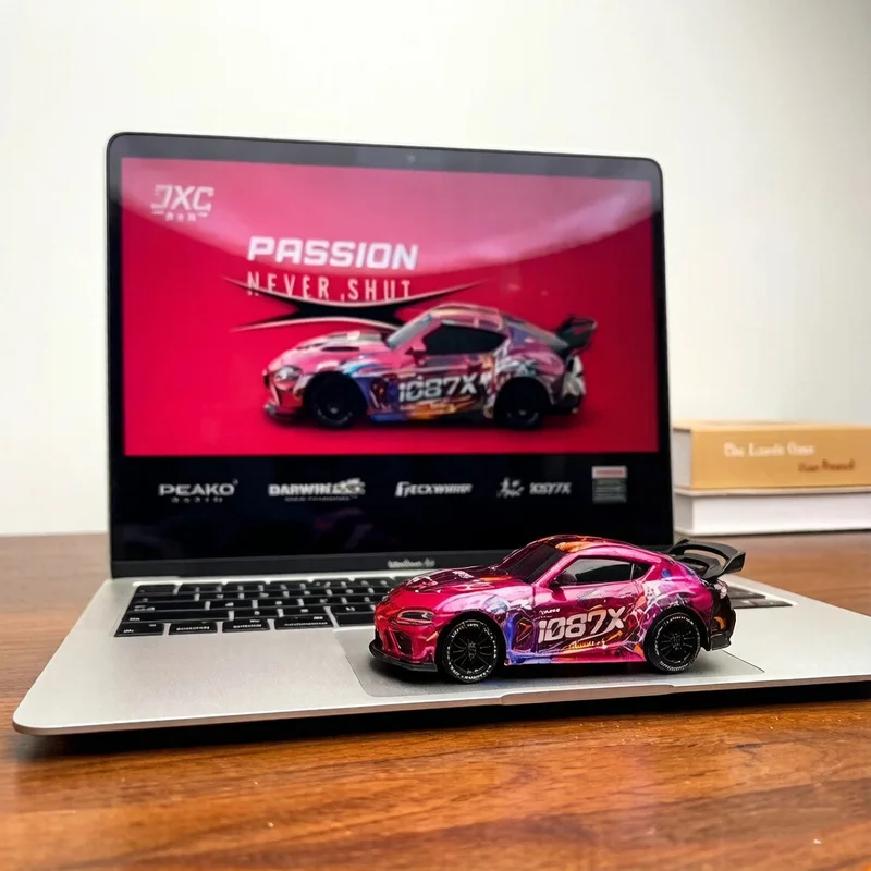 

2026 New 1/43 Mini Toyota Supra Remote Control Drift 4wd Car 1087x Lion Awakening Joint Rc Model Toy Gift For Adult Enthusiasts