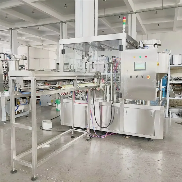 Automatic Bags Spout Pouch Filling and Capping Machine for Water Milk Fruit mango Juice Jam Paste