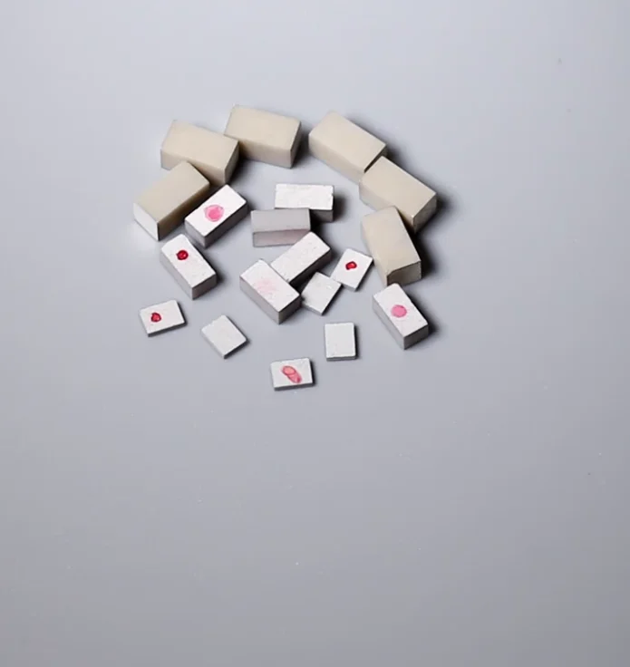 Pzt5 사각 스트립 압전 세라믹 플레이트, 긴 사각 스트립 센서 플레이트, 피에조 세라믹 잉크젯, 뷰티 커스텀 PZT, 5 개