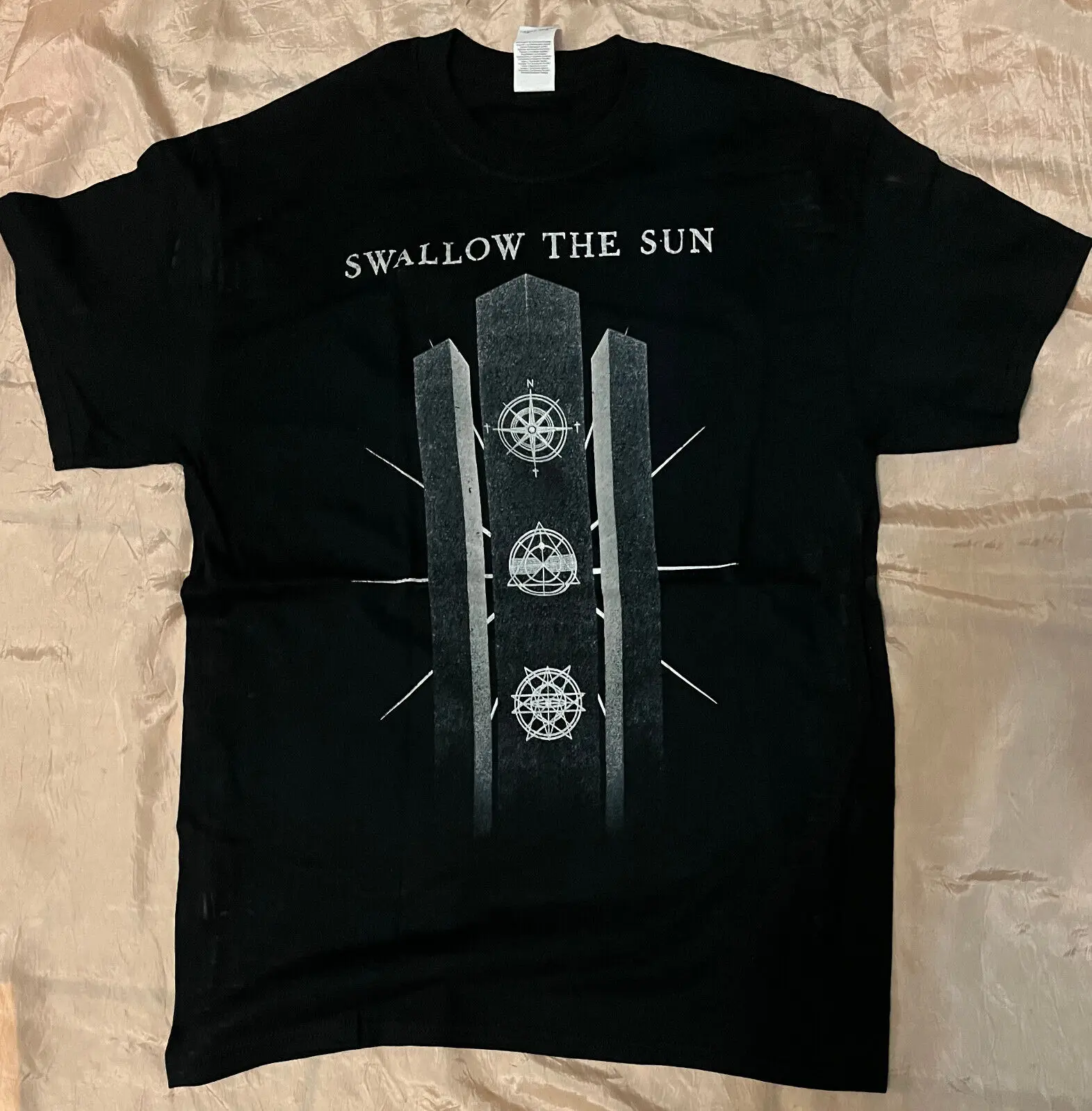 Swallow The Sun Authentic 2023 Songs From North Concert Tour Shirt Medium Mint