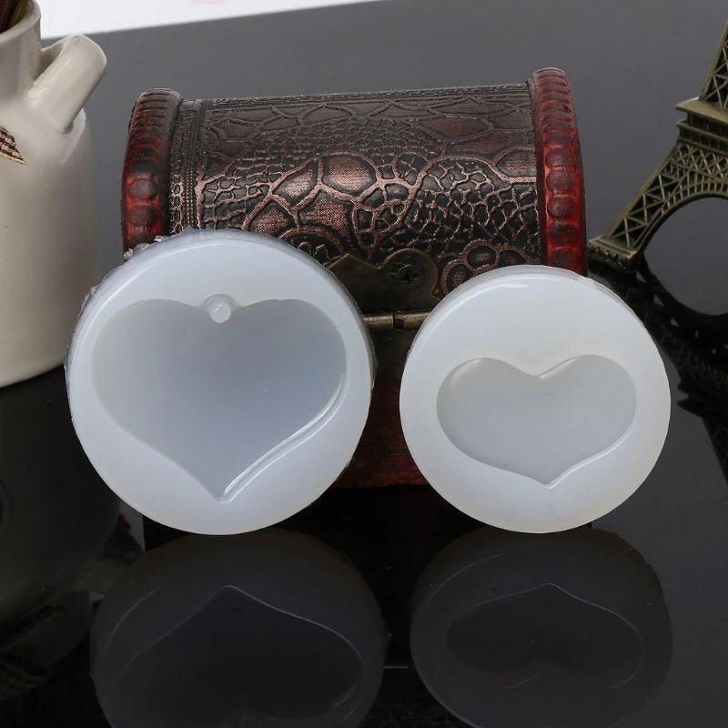 

91AC Подвеска звезда Сердце Сердце Силиконовая плесень Смора