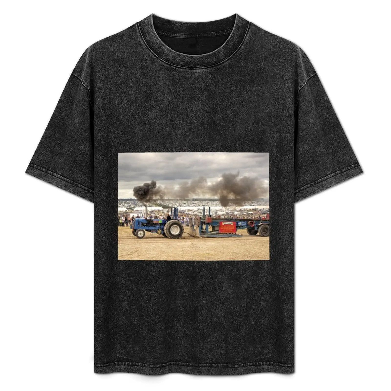 

Tractor Pull T-Shirt Worker Basic Short Sleeve Tee