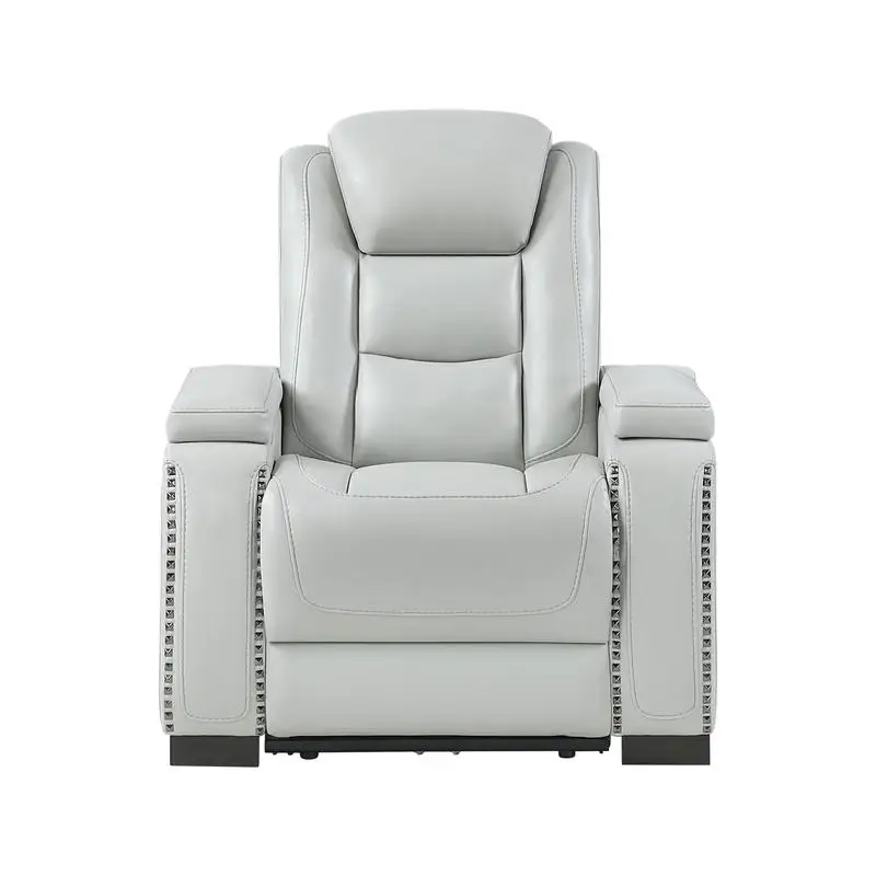 

Кресло Power Recliner с мощным подголовником, светодиодной подсветкой и подлокотниками для книжной полки