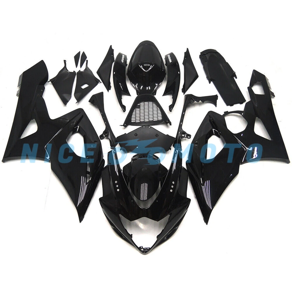 Gloss Black Fairing kit For Suzuki GSXR1000 2005 2006 GSX-R1000 k5 05 06 gsxr 1000 Bike Rebuild Body Shell