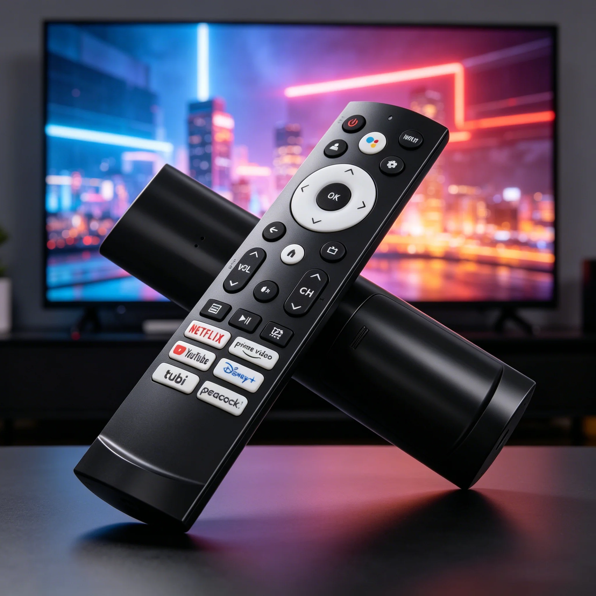 Zamiennik pilota głosowego ERF3M90H do telewizorów Hisense Google Android Vidaa 4K UHD ULED Smart TV — zdjęcie produktu 5