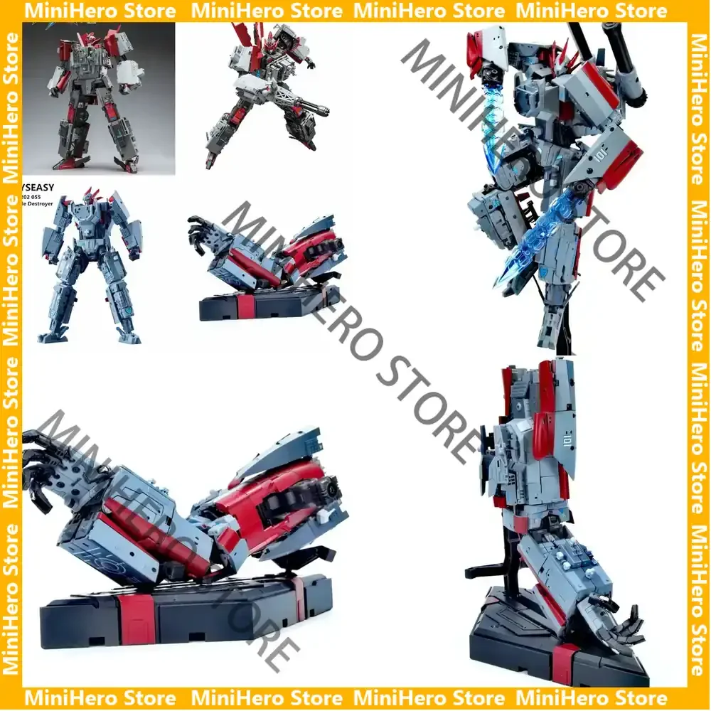 In Stock Original Toyseasy YW2202 Missile JS-02 Warship Action Figure 1:100 Abs Alloy Display-image