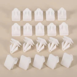 20pcs White Nylon Car Rocker Panel Moulding Clips Auto Fastener 68092697AA for Jeep Liberty Dodge Durango Charger Chrysler 300