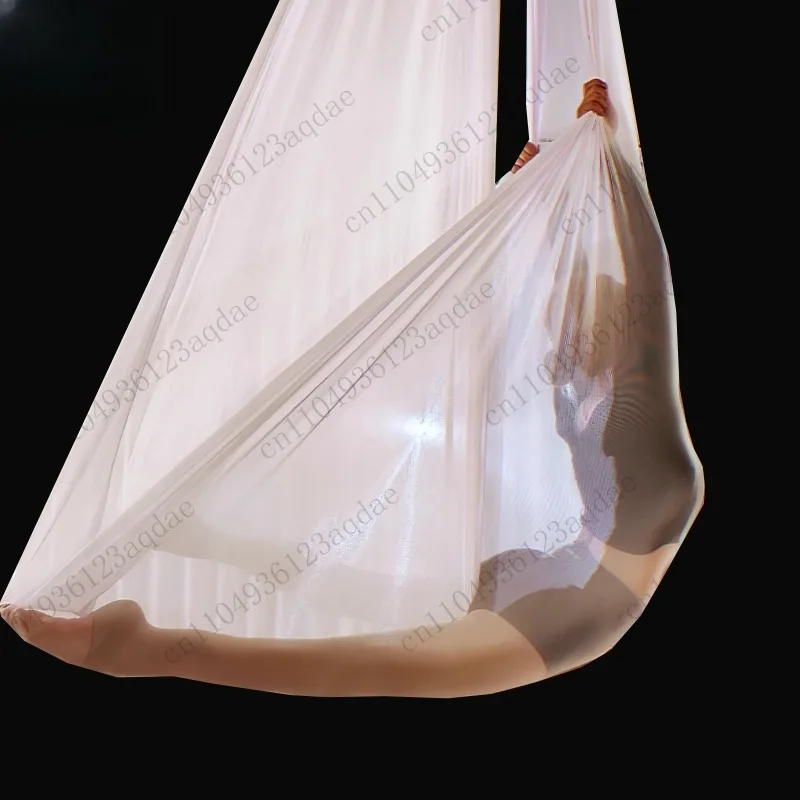 5m long, 3m wide Open-air Yoga Hammock, Micro-elastic High-altitude Hammock, Fabric Rope Performance