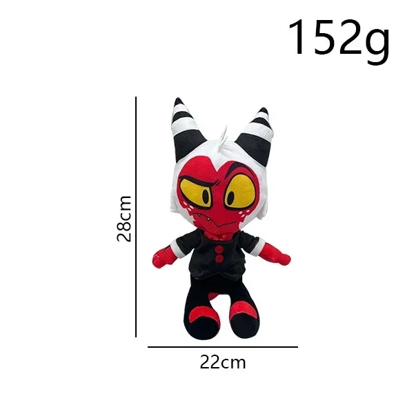 37cm Hazbin Hotel Anime Plush Doll Charlie Morningstar Vaggie Alastor Plushie Toy Doll Gift Fun Birthday Gift For Boys And Girls