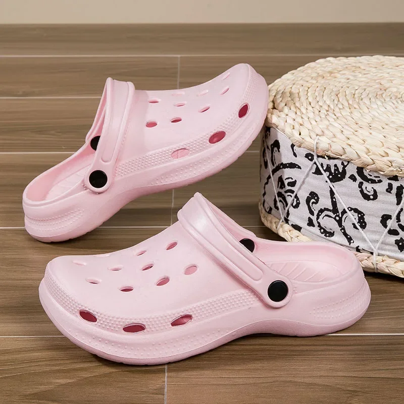 NONE Sommer Herren Clogs Sandalen Herren und Damen Freizeit Hausschuhe Strand Rutschen Hausgarten Schuhe Outdoor Sandalen Plus Größe 46 47 48 3