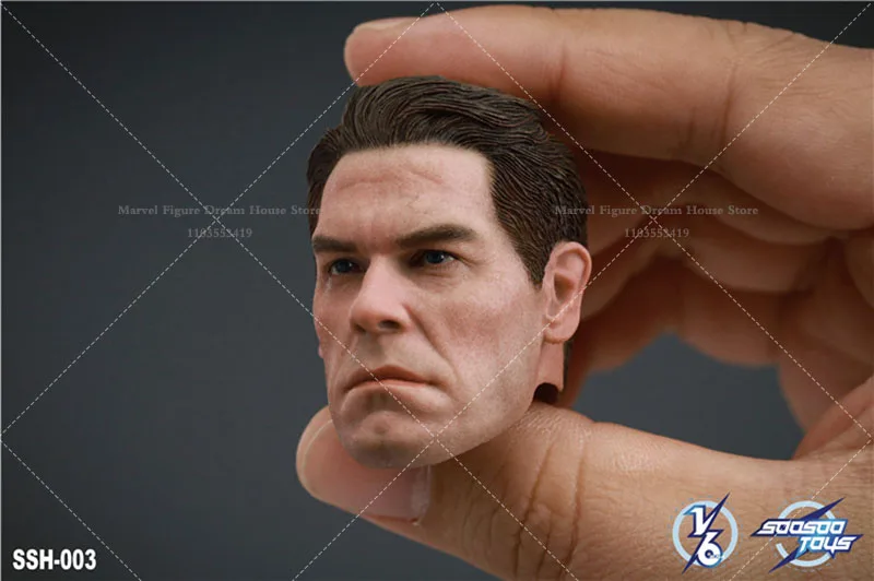 متوفر في المخزون SOOSOOTOYS SSH-004 1/6 مقياس جون رئيس نحت مجموعات الإكسسوارات للدمى 12 بوصة مجموعات الجندي ألعاب #3