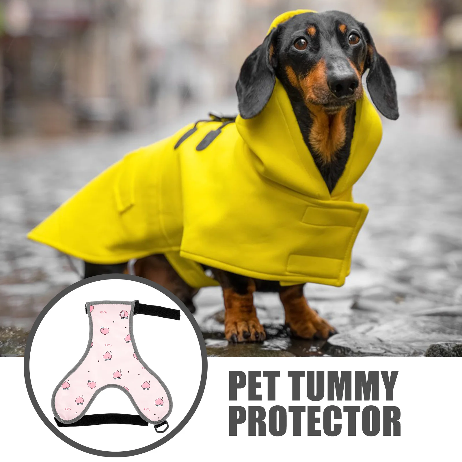 

Dog Belly Protector For Corgi Small Dogs Pet Tummy Suit Waterproof Warm Chest Apron Outdoor Walking Jogging Autumn Winter Dog