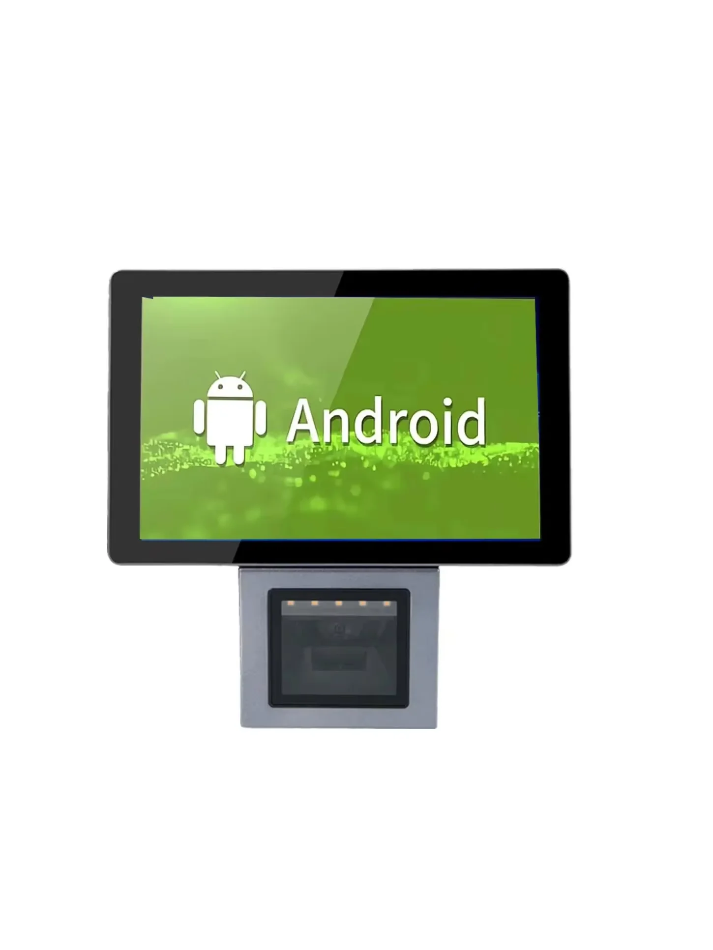 

10,1-дюймовый настенный Android-терминал для проверки цен с большим сканером штрихкодов, Wi-Fi, LAN, PoE и функцией проверки билетов