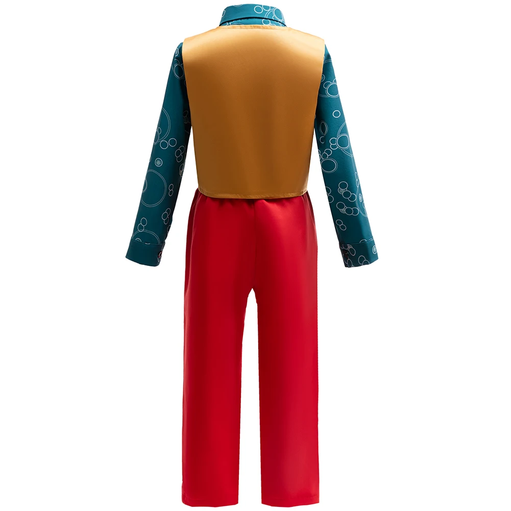 بدلات عيد الميلاد للأولاد مجموعة أزياء حفلات المهرجانات للأطفال بأكمام طويلة ملابس حمراء هدية للأطفال مجموعة ملابس علوية وسفلية