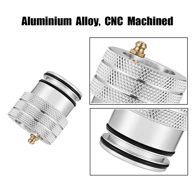 

39mm Grease Tool Silver Wheel Bearing Greaser Aluminum Bearing Tool High Quality Utv Atv Grease Tool For Off-Road Vehicle Can Am