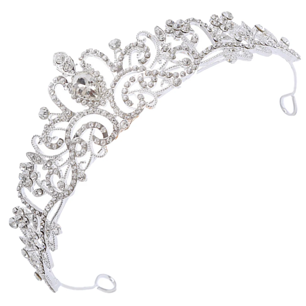 

Rhinestone Crown Hair Accessory Girls Diamond Headb s Flower Crowns Wedding Bridal Party Accessories Comfortable Elegant