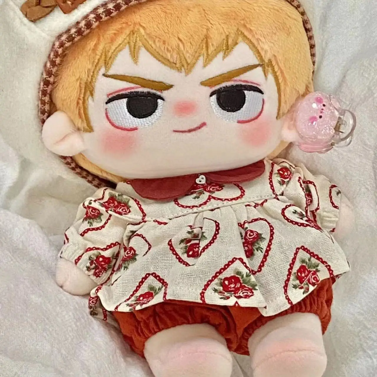 Anime Mob Psycho 100 Mobu Saiko Hyaku Reigen Arataka Cosplay Plush 20cm Cotton Doll Cartoon Maumet Puppet Naked Baby Toys Xmas