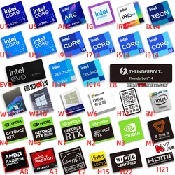 ULTRA i7 i5 i9 ARC Evo Label Sticker Decal For Laptop Tablet Desktop Computer PC Personalized DIY Decoration