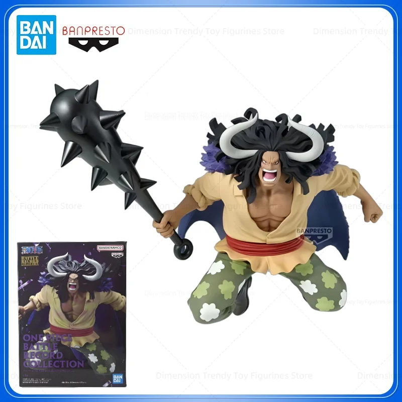 

In Stock Bandai Banpresto Original Anime One Piece Battle Record Collection Kaido Pvc Action Figures Model Toy Gift DT