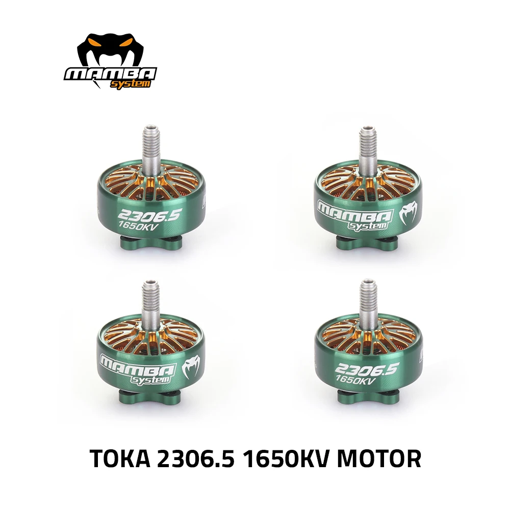 

Diatone MAMBA TOKA 2306.5 1650KV/1770KV/2770KV RACING MOTOR FPV Drone Brushless Motor 16mm/M2 suit for 3inch~4inch Props