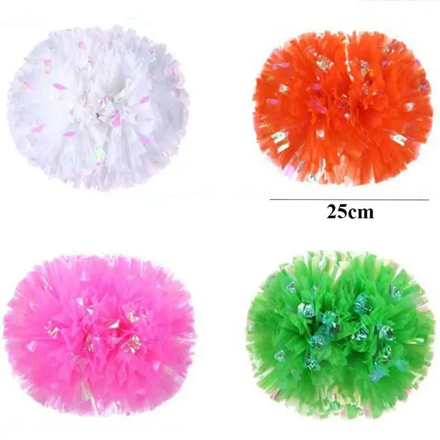 High Quality 25cm Game Pompoms 9 Colors Cheap Practical Pompoms Sports Match Supplies Sports Cheerleading 6 High Quality 25cm Game Pompoms 9 Colors Cheap Practical Pompoms Sports Match Supplies Sports Cheerleading 6