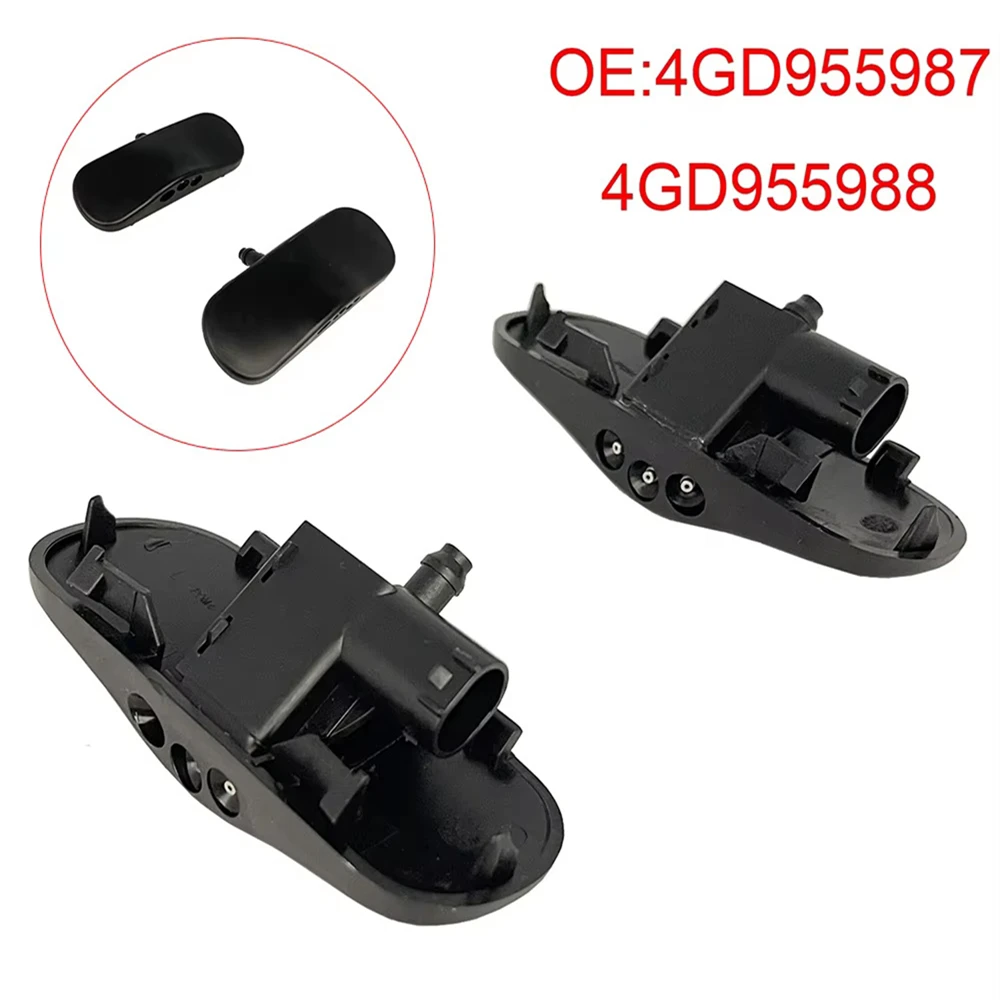 

​ 2 шт. для AUDI A3 A4 Q3 Q5 Q7 A7 TT: Новые форсунки омывателя лобового стекла с подогревом 4GD955987 4GD955988