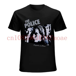 The Police Regatta De Blanc Black T Shirt Rock Sting The Cars Men At Work