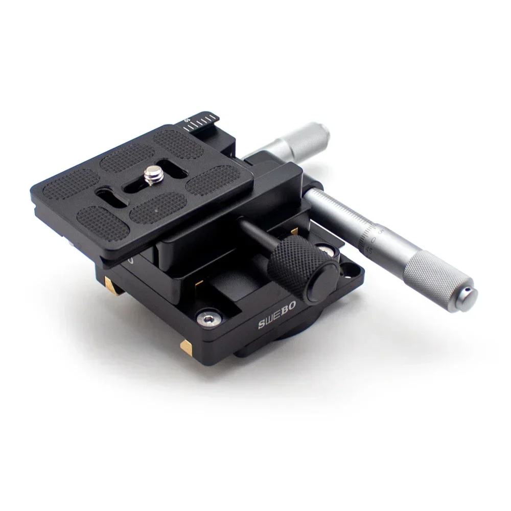 XY محور ميكرومتر دقة الشريحة 0.01 مللي متر ماكرو التصوير التراص عموم إمالة عن قرب اطلاق النار منصة النزوح #4