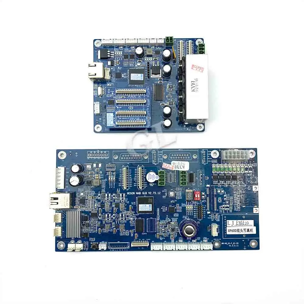 Hoson Head board mother Board set for XP600 Double Head Cable versionCarriage Board for Allwin Xuli Human Audley Solvent Printer