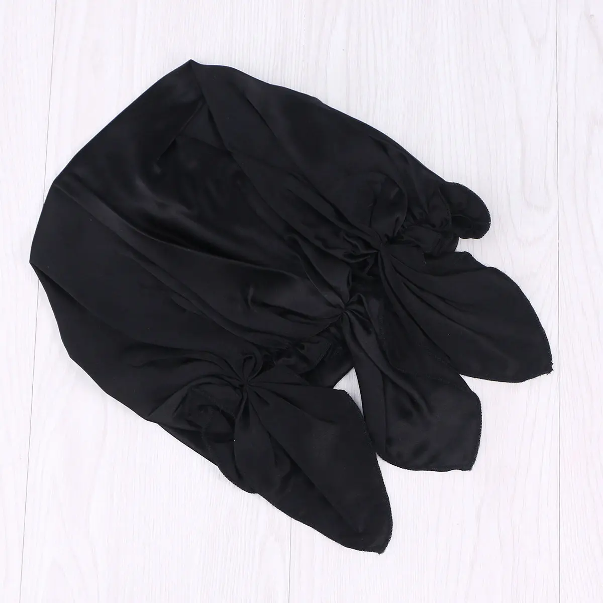 Silk Night Sleeping Bonnet Size Fits 60-100Cm Elastic Band Smooth Lightweight Soft Hair Care Cap for Women