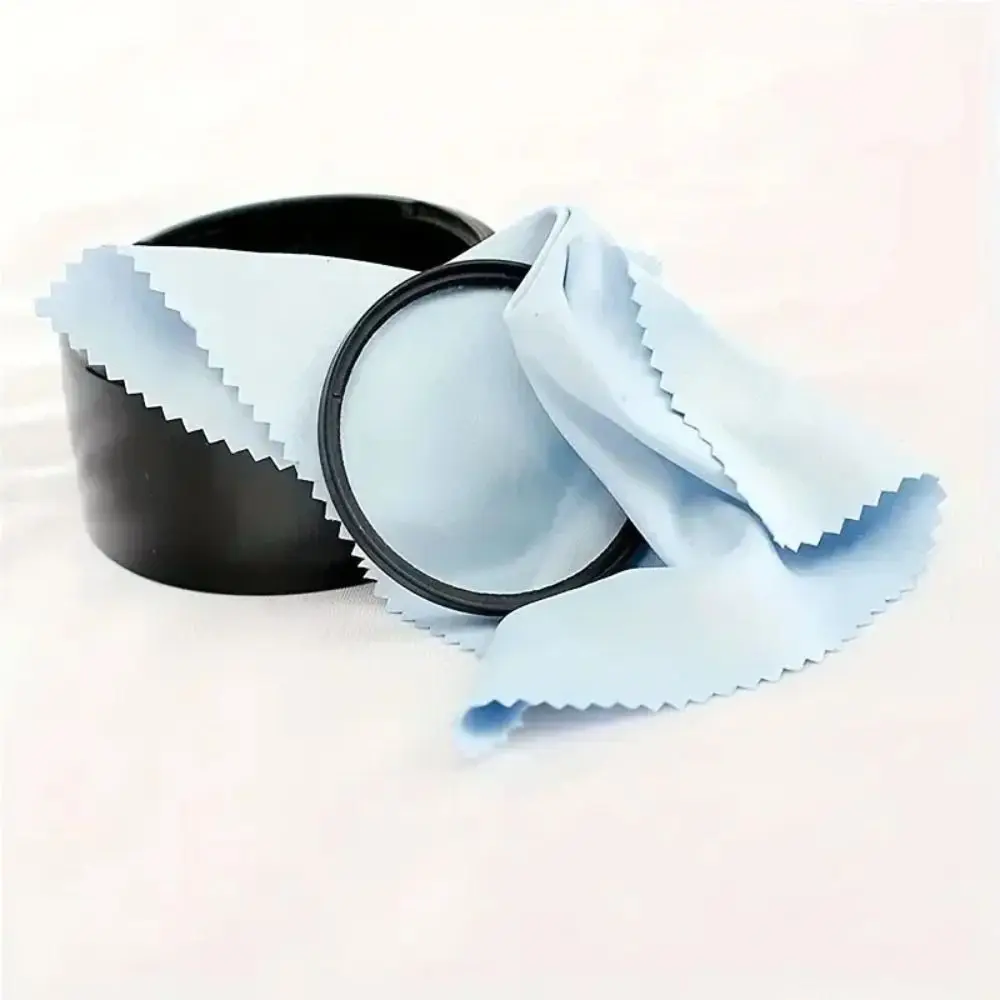 High Quality Microfiber Glasses Cleaner Square Random Color Cleaning Cloth Phone Screen Cleaning Wipes Eyewear Accessories